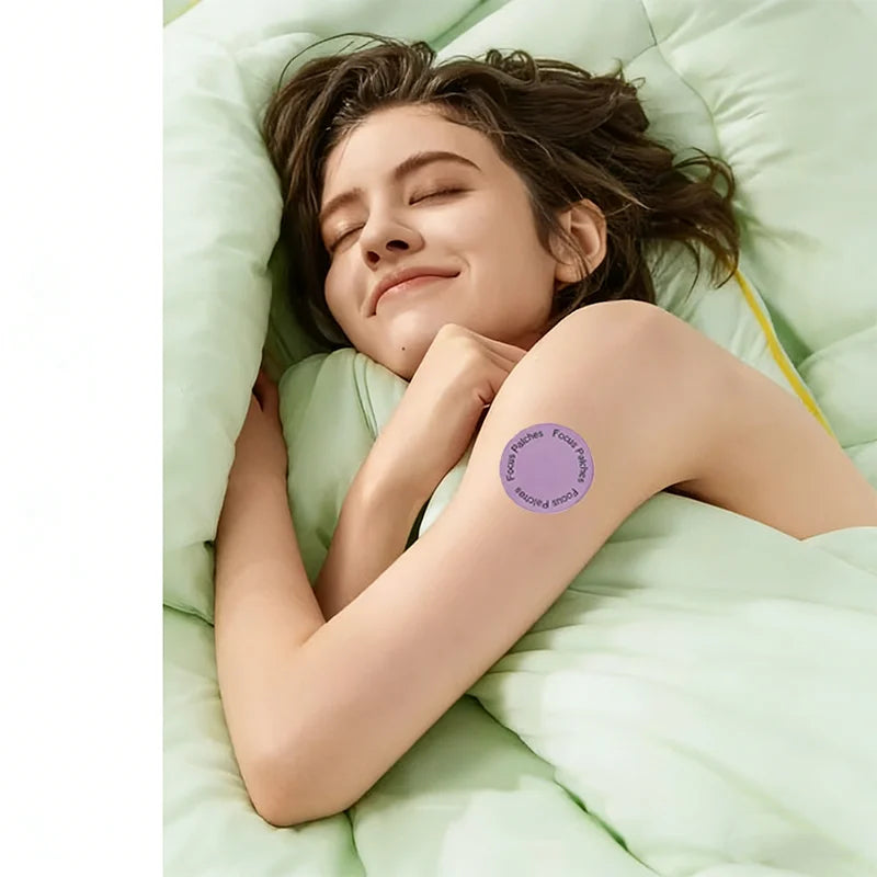 Nighttime Sleep Aid Patches Set With Herbal Fragrance 30 Pieces