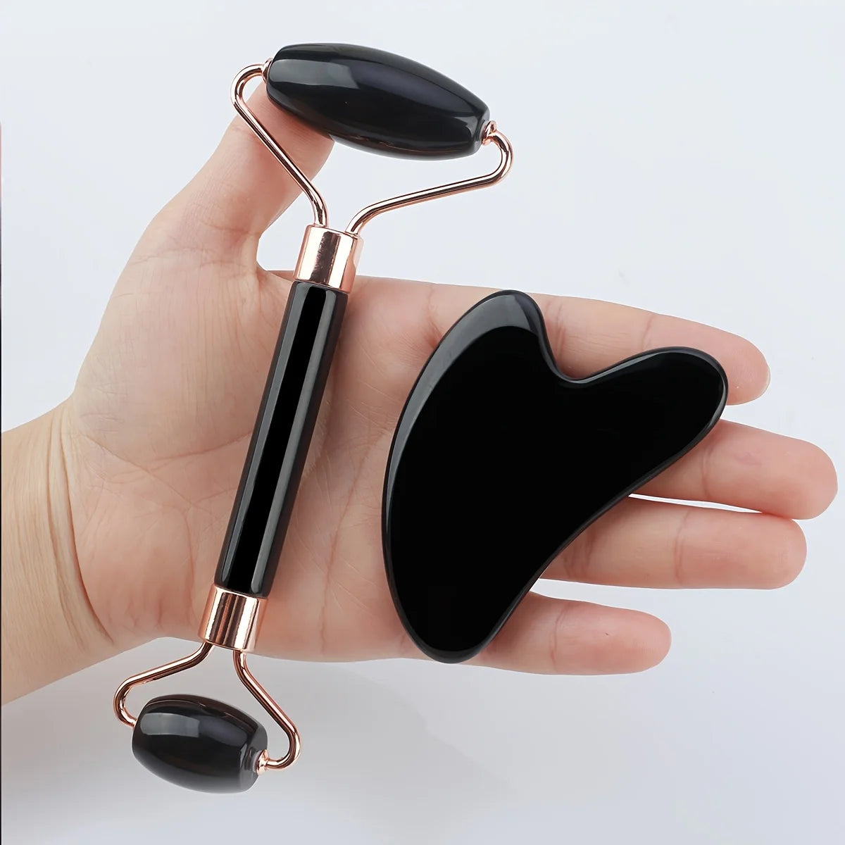Ice Face Roller Gua Sha Tool Set For Facial Massage