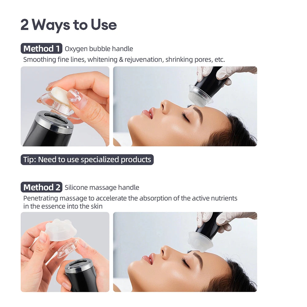 Foreverlily CO2 Oxygen Bubble Pen 5 Gear Vibration Skin Tool