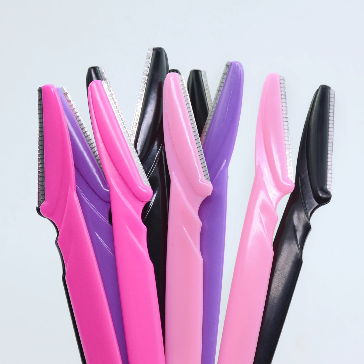 Dermaplaning Eyebrow Razor Kit With Safety Cover Exfoliating Tools