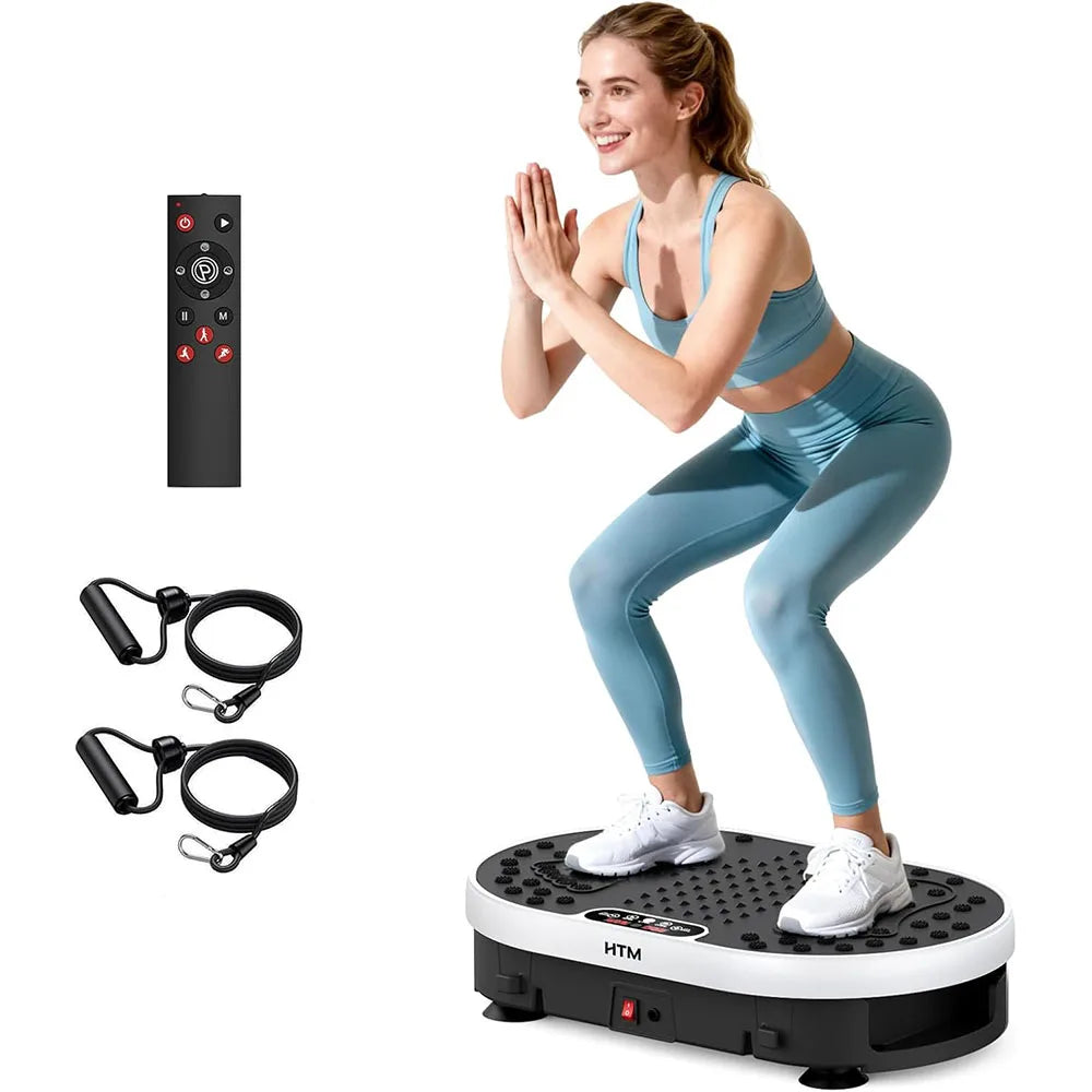 HTM Vibration Plate Exercise Machine With 120 Speed Levels