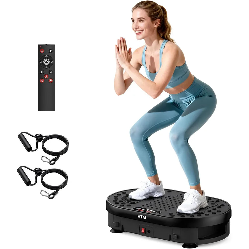HTM Vibration Plate Exercise Machine With 120 Speed Levels