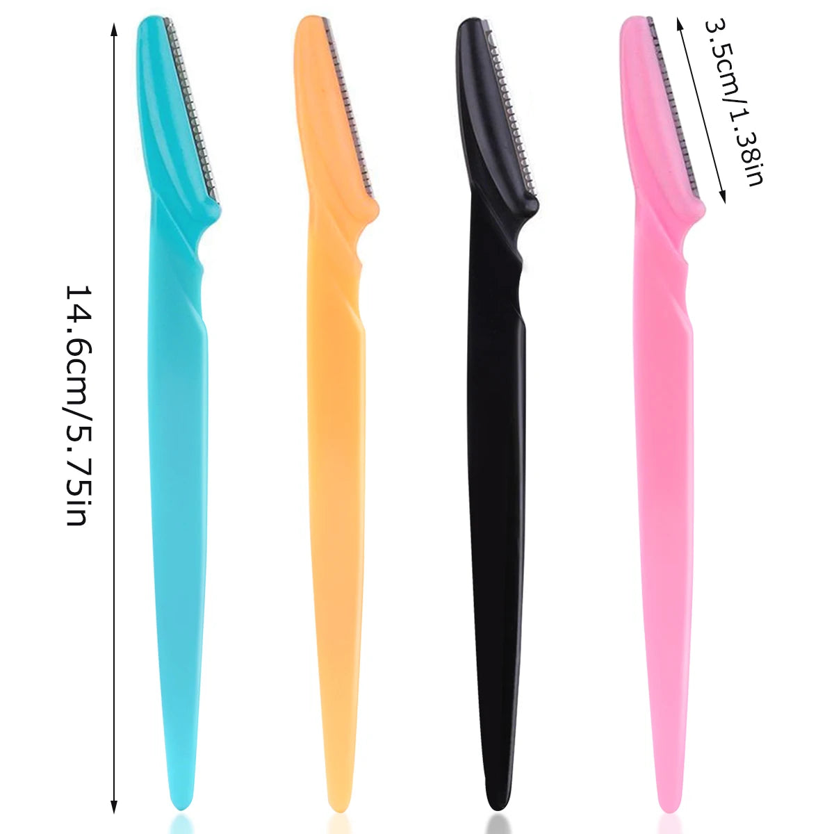 Dermaplaning Eyebrow Razor Kit With Safety Cover Exfoliating Tools