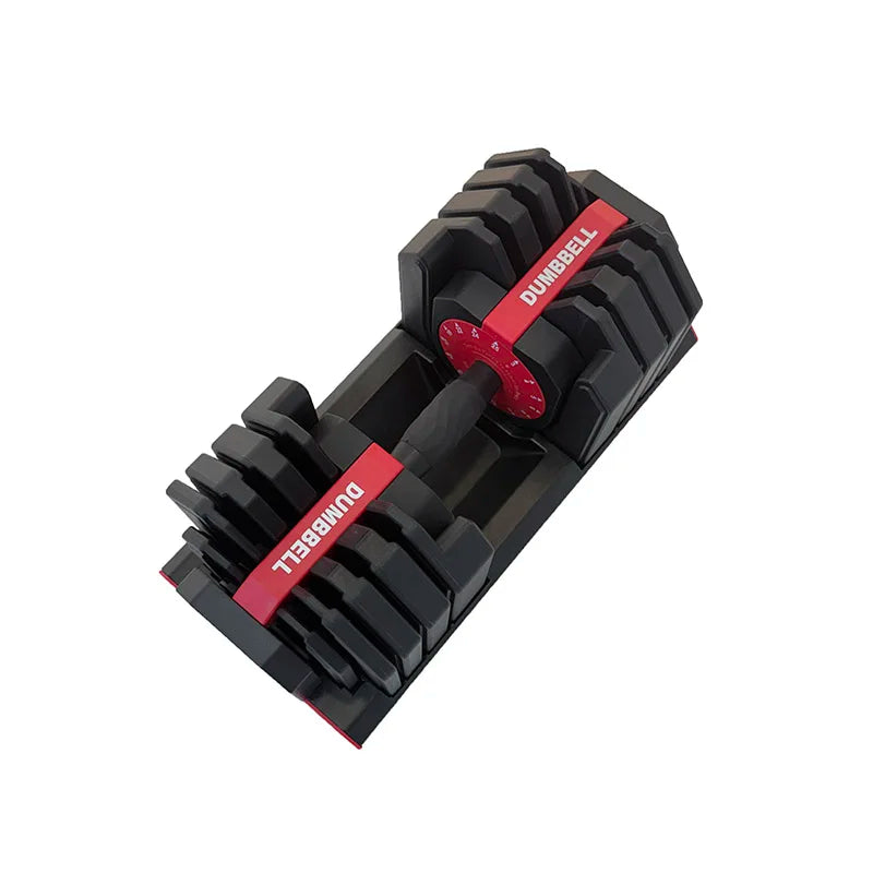 Auto Locking Adjustable Dumbbell For Full Body Workouts
