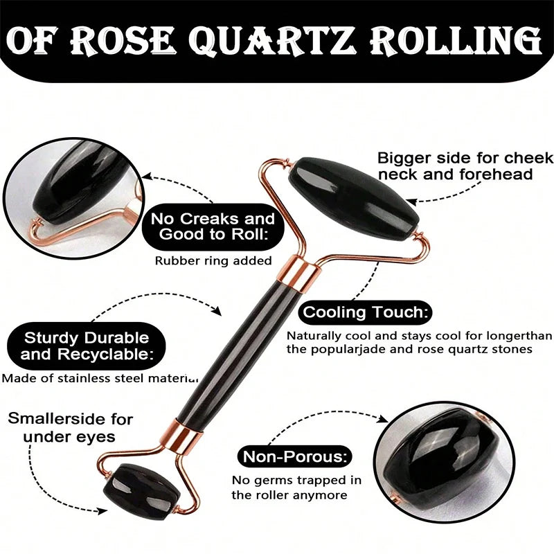 Ice Face Roller Gua Sha Tool Set For Facial Massage