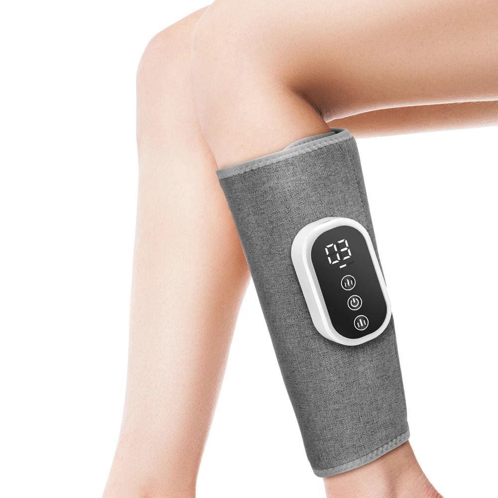 PASTSKY 360 Degree Air Pressure Calf Massager With Heating Wireless