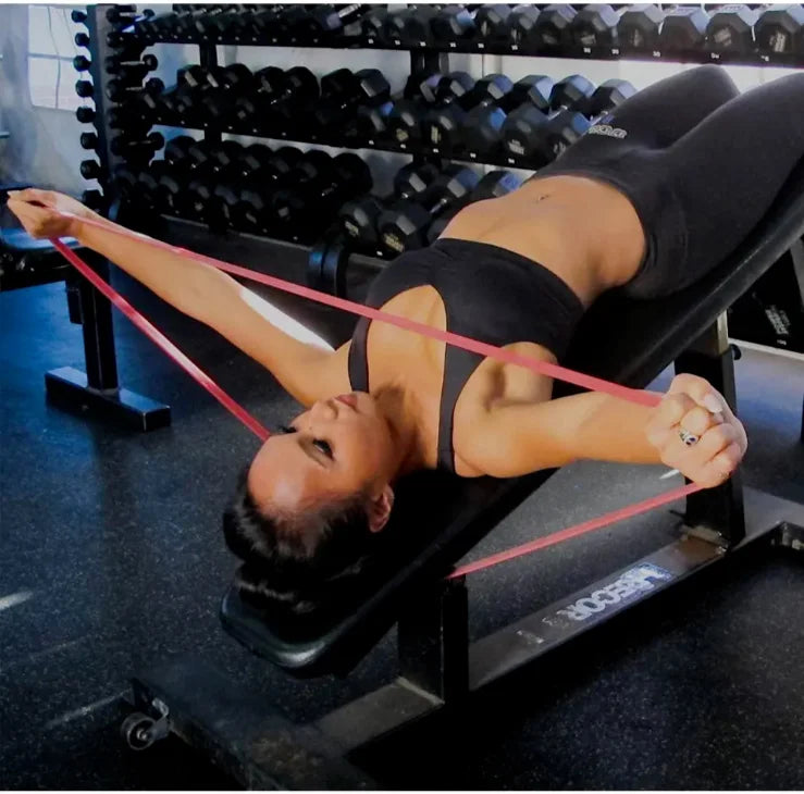 Resistance Bands Set With Five Loops For Gym Workout