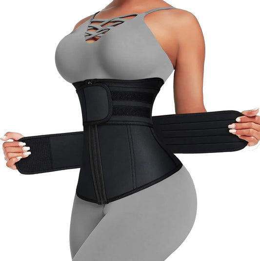 Sculpt And Lift Waist Trainer Cincher With Zipper Corset
