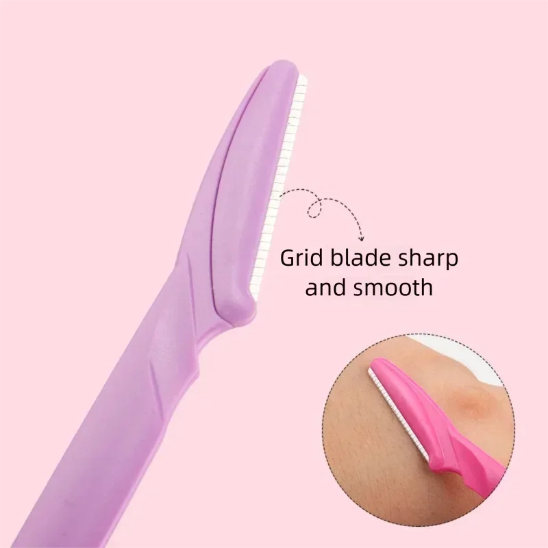 Eyebrow Trimmer Set Safe Facial Hair Removal Shavers 3 Piece