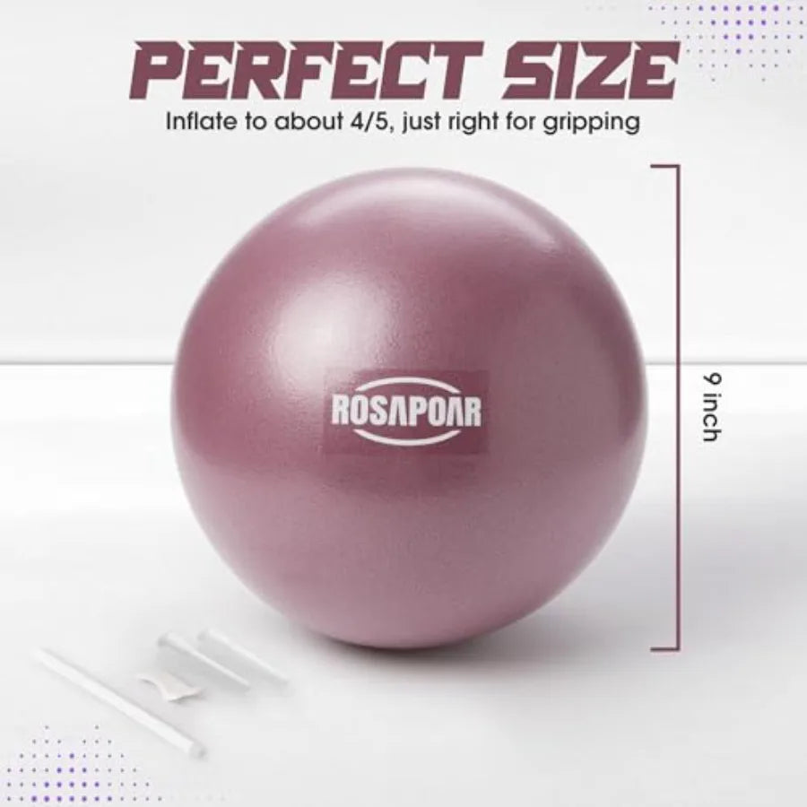 Mini Anti Burst Exercise Ball For Stretching Core Strength Physical Therapy