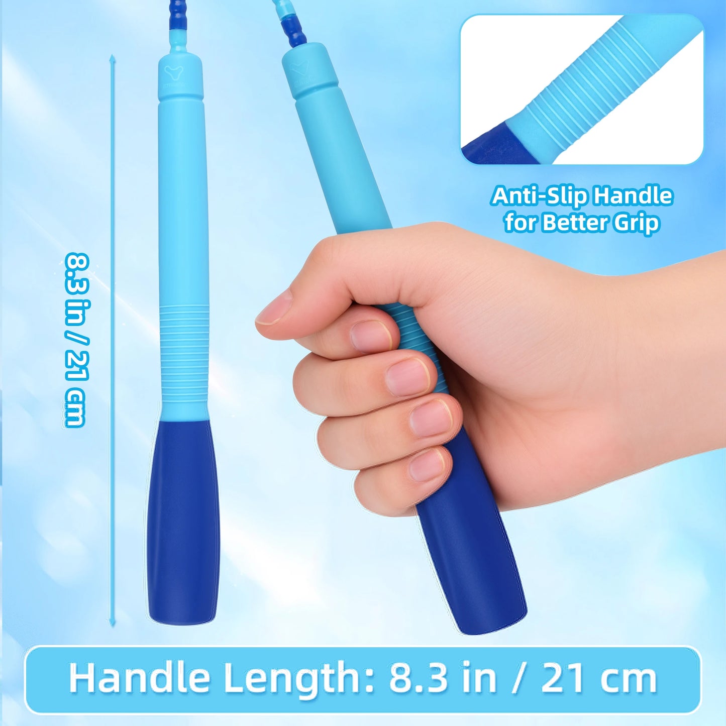 JUMP Yuedong Adjustable Anti-Tangle Jump Rope For Kids And Adults