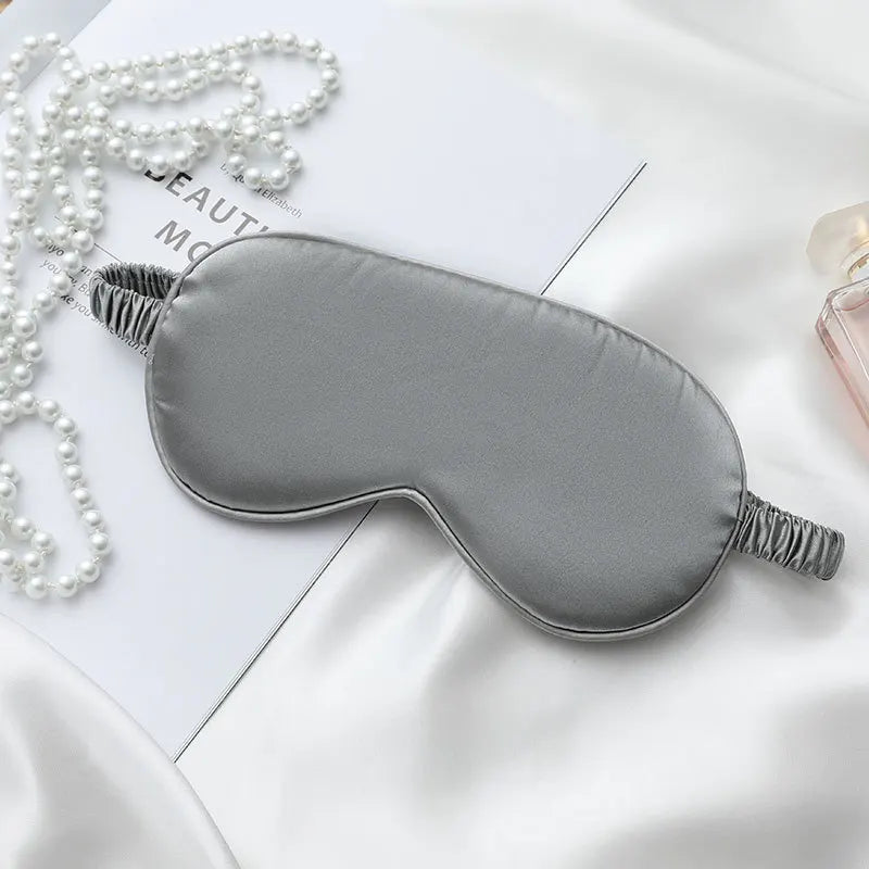 Double-Sided Silk Sleep Mask Light Blocking Travel Eye Mask