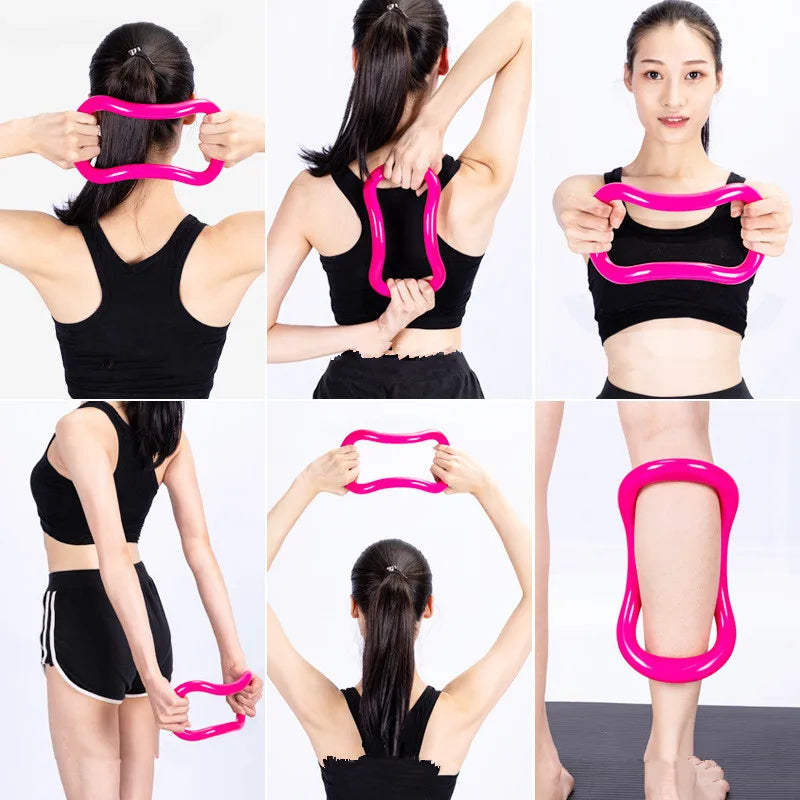 Yoga Circle Pilates Ring for Home Fitness and Fascia Massage
