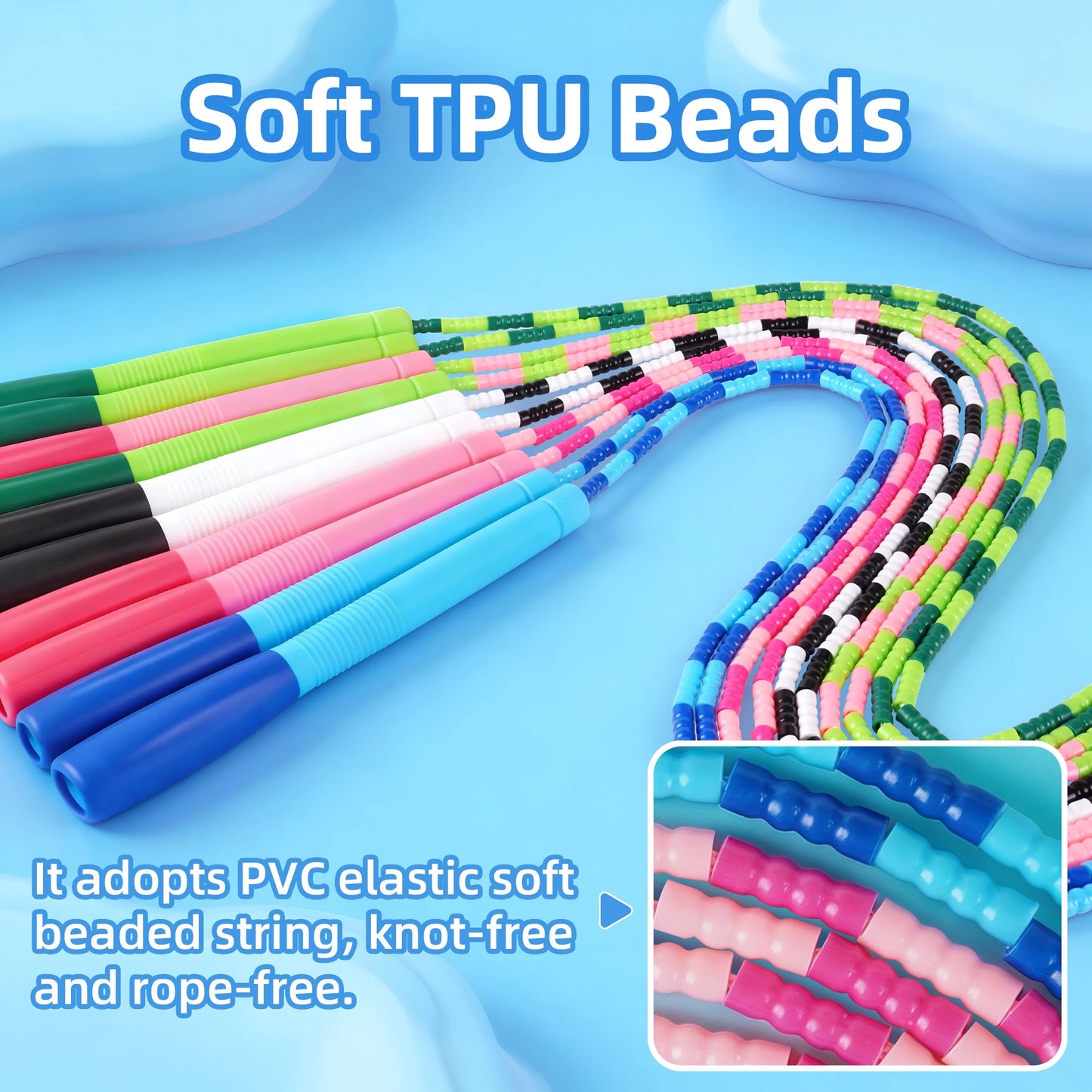 JUMP Yuedong Adjustable Anti-Tangle Jump Rope For Kids And Adults