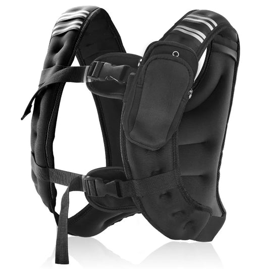 Weight Vest With Reflective Stripe For Training And Running