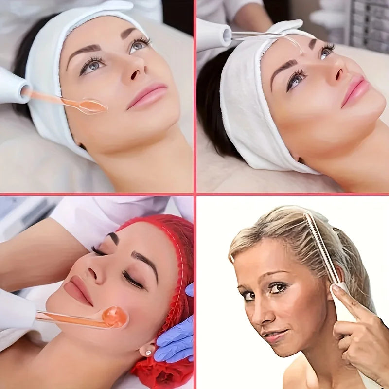 Portable Four-in-One Facial Care Kit High Frequency Massager