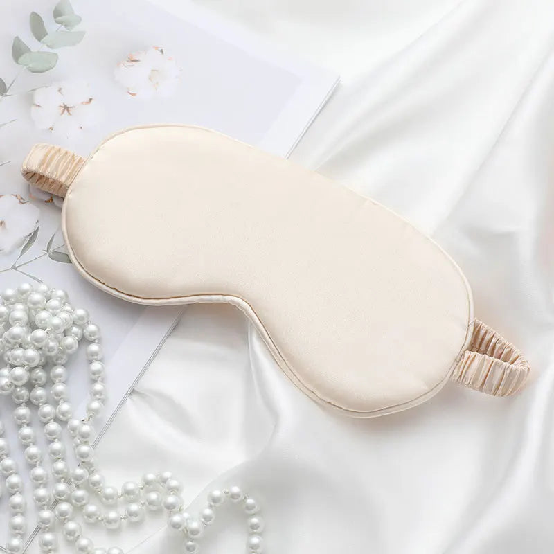 Double-Sided Silk Sleep Mask Light Blocking Travel Eye Mask