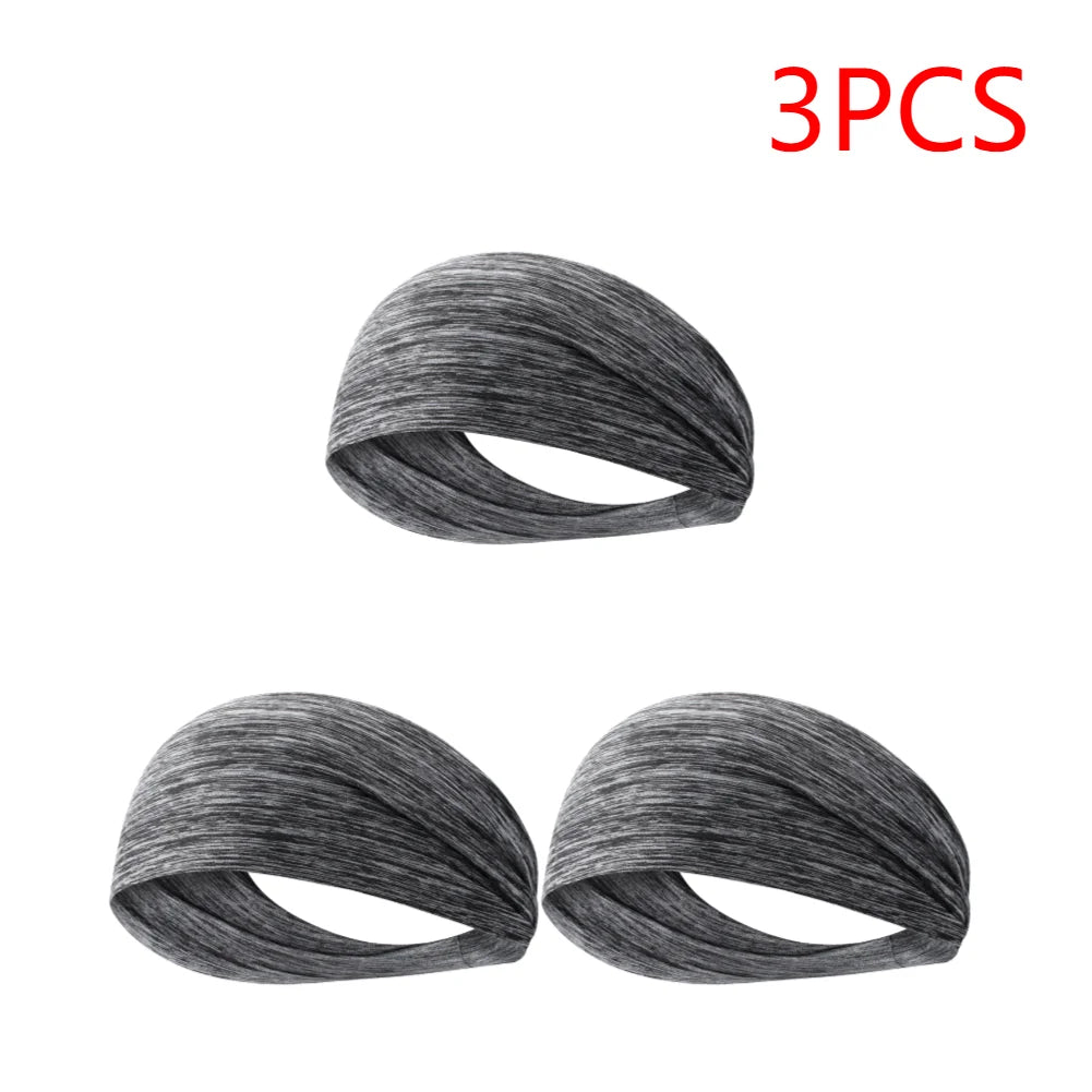 APWIKOGER Sports Headbands For Men Women Sweat Wicking Yoga Hairbands