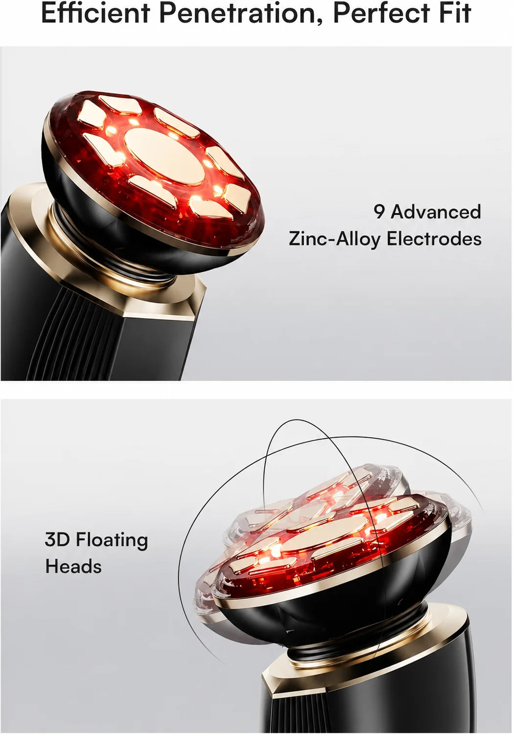 Three in One Red Light Facial and Neck Therapy Device
