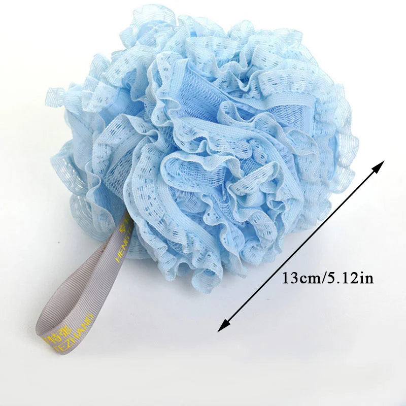 Soft Bath Scrub Mesh Sponge Ball Shower Puff For Bath Accessory