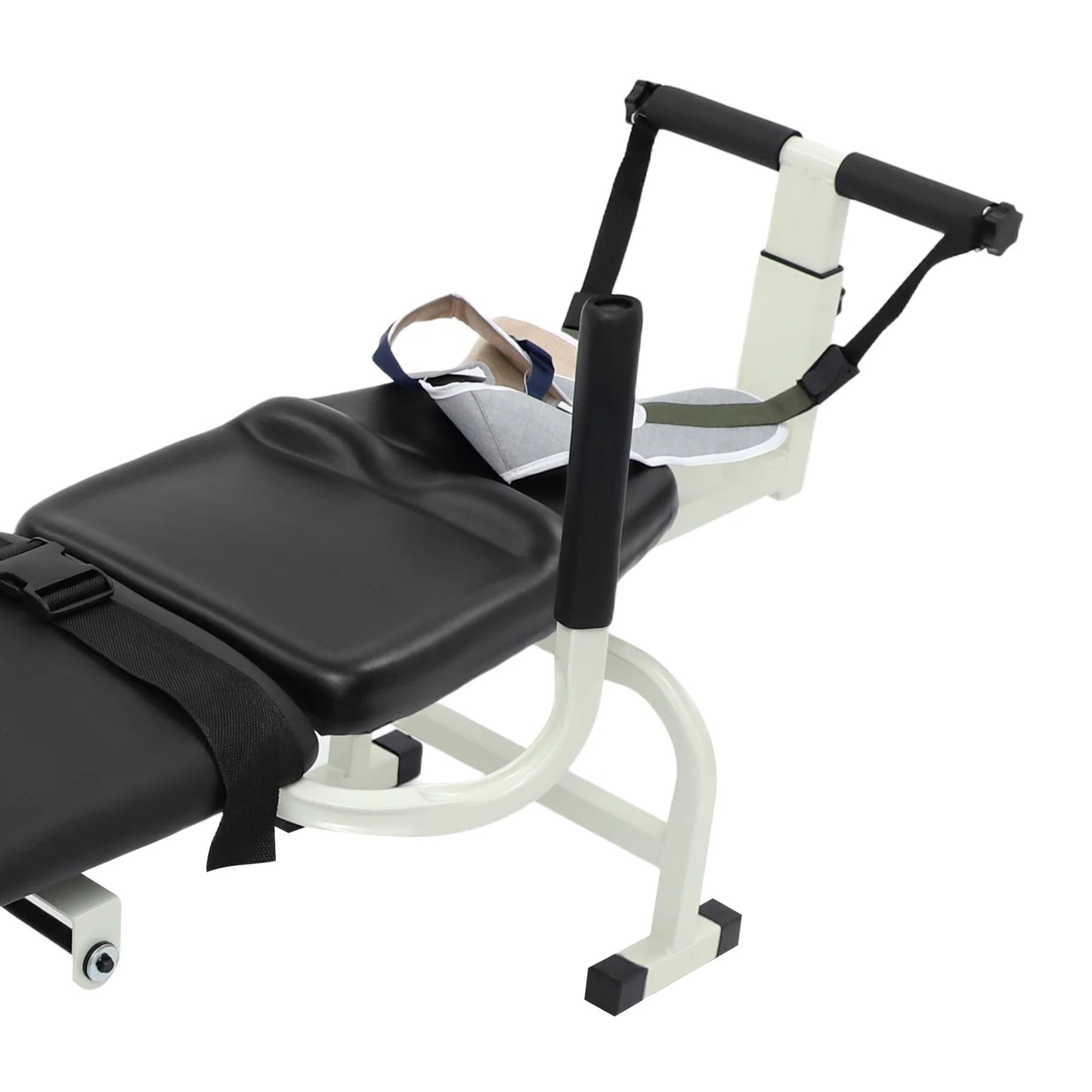 Back Stretch Bench Cervical Lumbar Traction Bed Adjustable Length