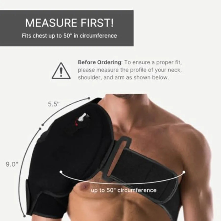 Shoulder Ice Pack Wrap for Pain Relief and Rotator Cuff