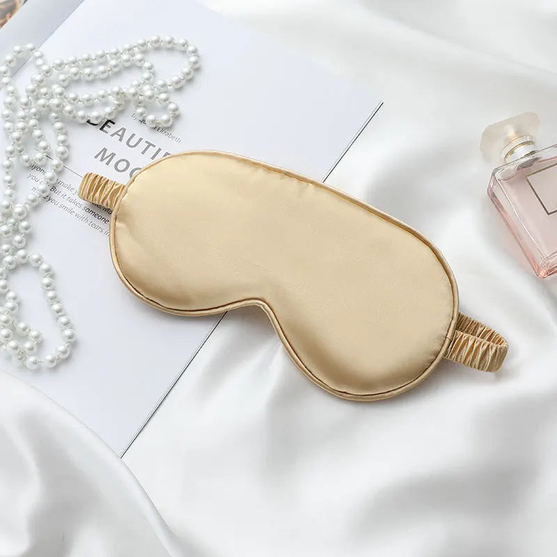 Double-Sided Silk Sleep Mask Light Blocking Travel Eye Mask