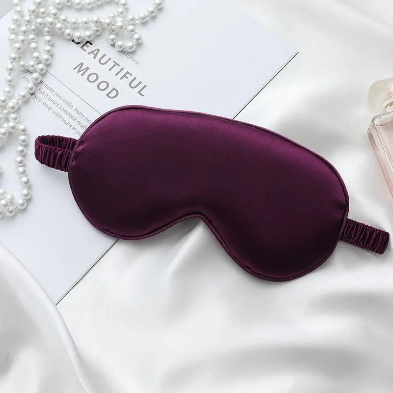 Double-Sided Silk Sleep Mask Light Blocking Travel Eye Mask