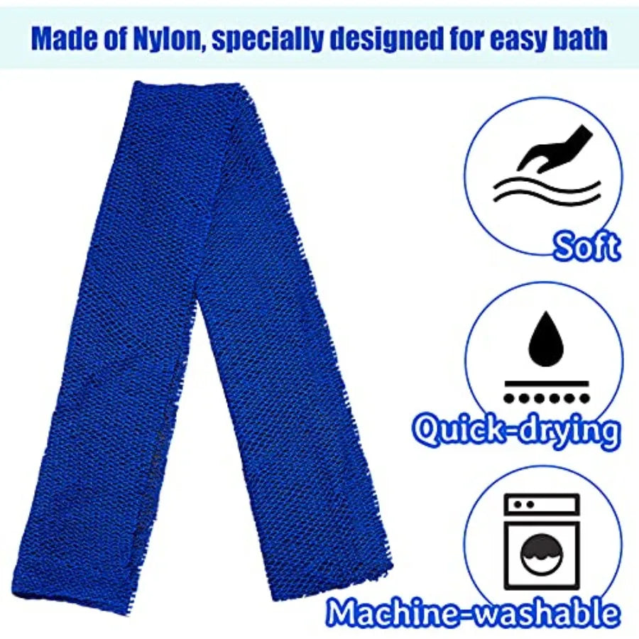 African Net Sponge Exfoliating Bath Scrubber For Shower
