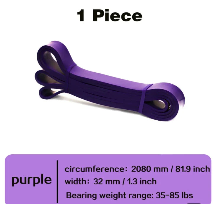 Resistance Bands Set With Five Loops For Gym Workout