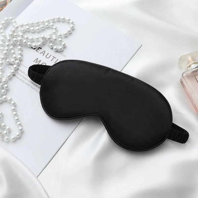 Double-Sided Silk Sleep Mask Light Blocking Travel Eye Mask