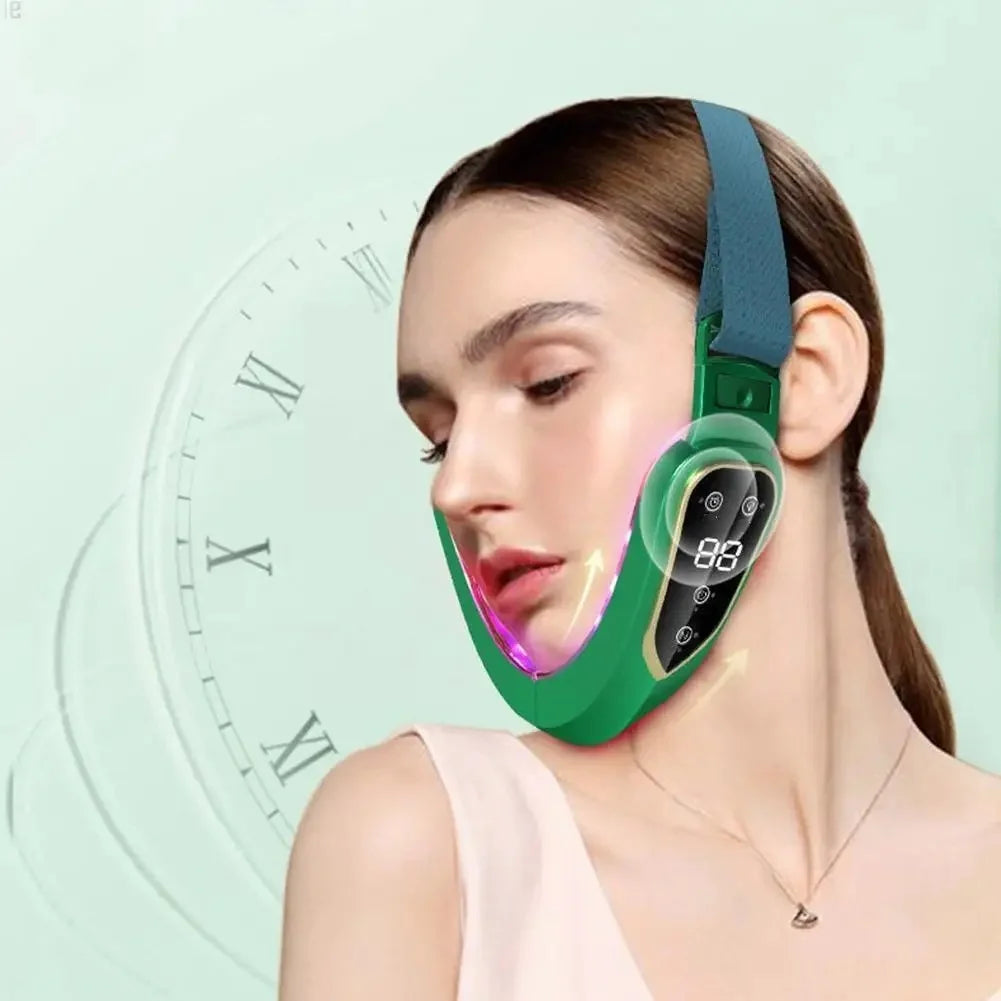 Rechargeable USB Chin Massager for Women Portable Beauty Device