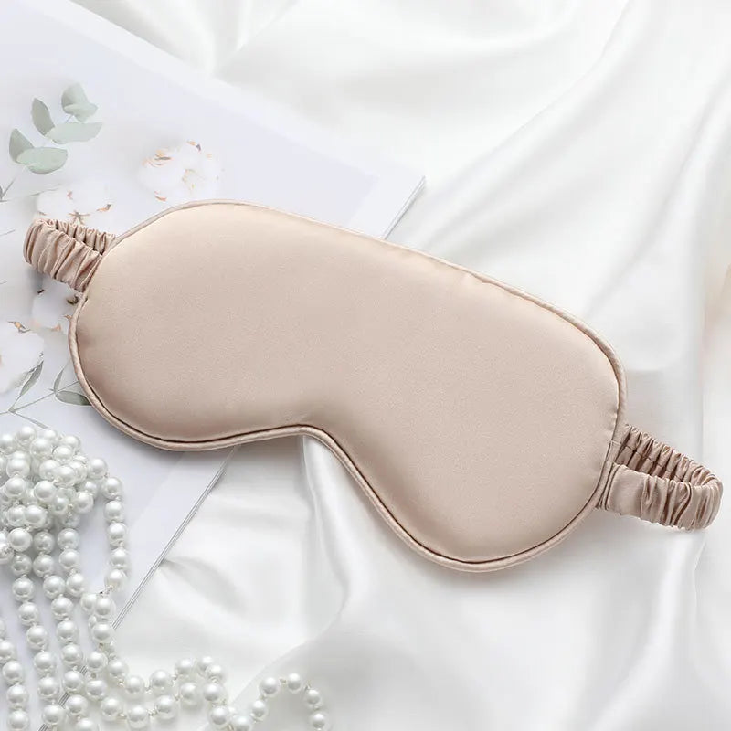 Double-Sided Silk Sleep Mask Light Blocking Travel Eye Mask