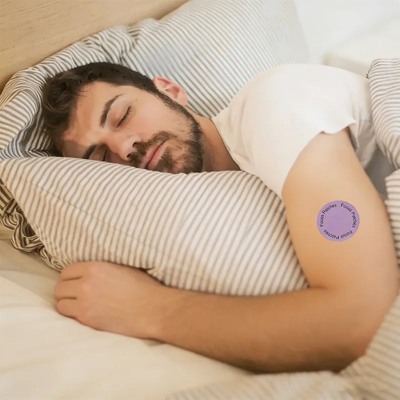 Nighttime Sleep Aid Patches Set With Herbal Fragrance 30 Pieces