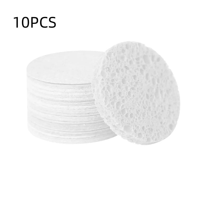 Compressed Facial Sponges 50Pcs Set For Cleansing Makeup Removal Exfoliation