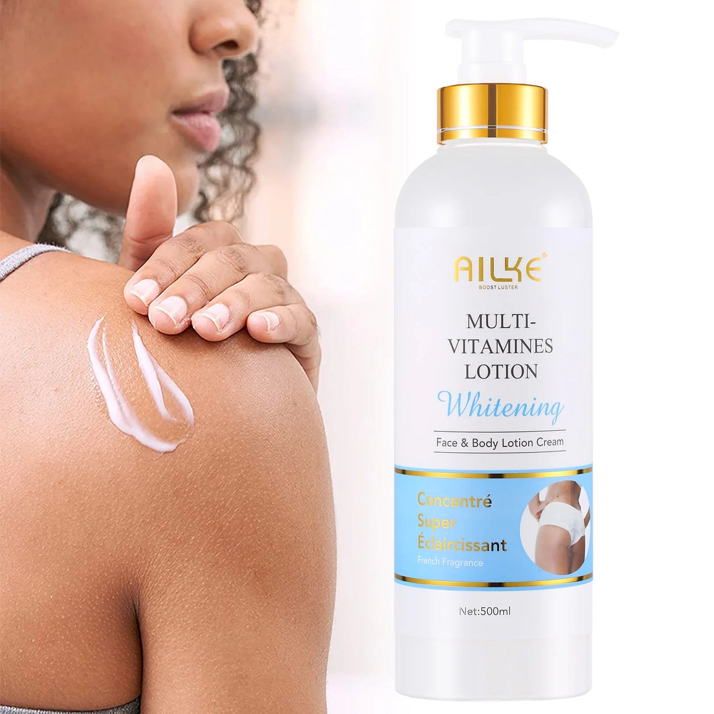 AILKE Brightening Body Lotion for Dark Spots and Whitening