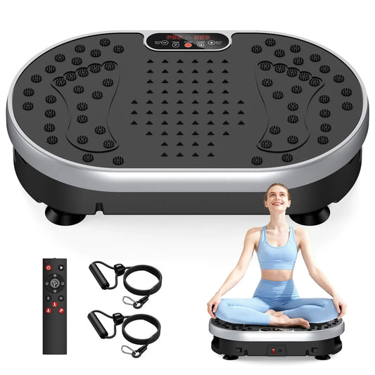 HTM Vibration Plate Exercise Machine With 120 Speed Levels