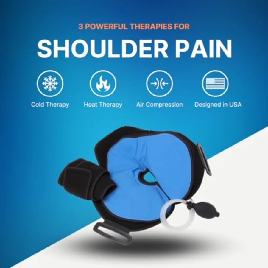 Shoulder Ice Pack Wrap for Pain Relief and Rotator Cuff