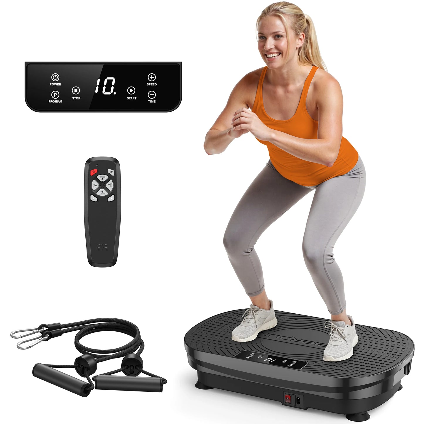FED Fitness FEIERDUN Vibration Plate For Lymphatic Drainage And Weight Loss
