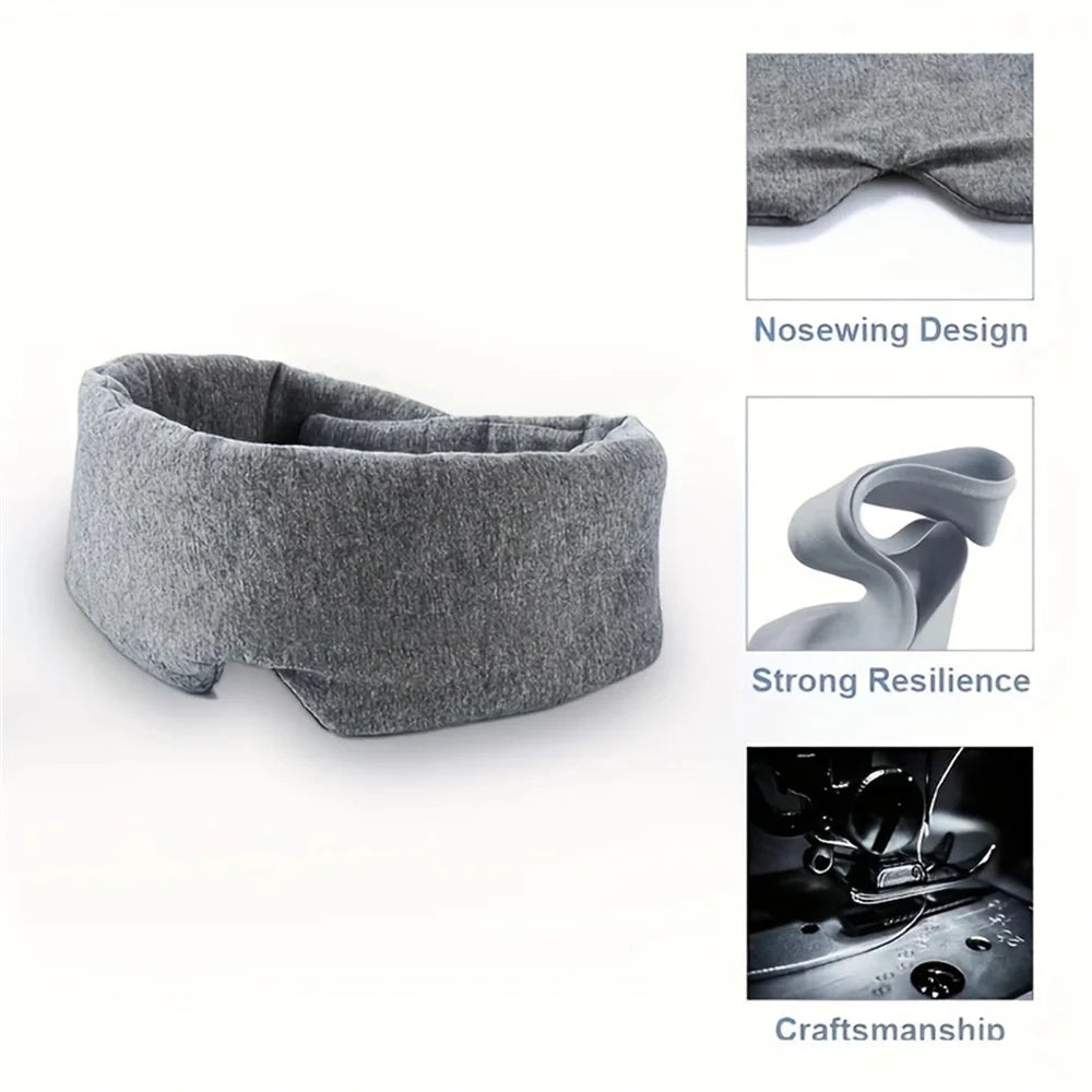 Breathable Sleeping Mask Eye Cover For Light Blocking And Comfort