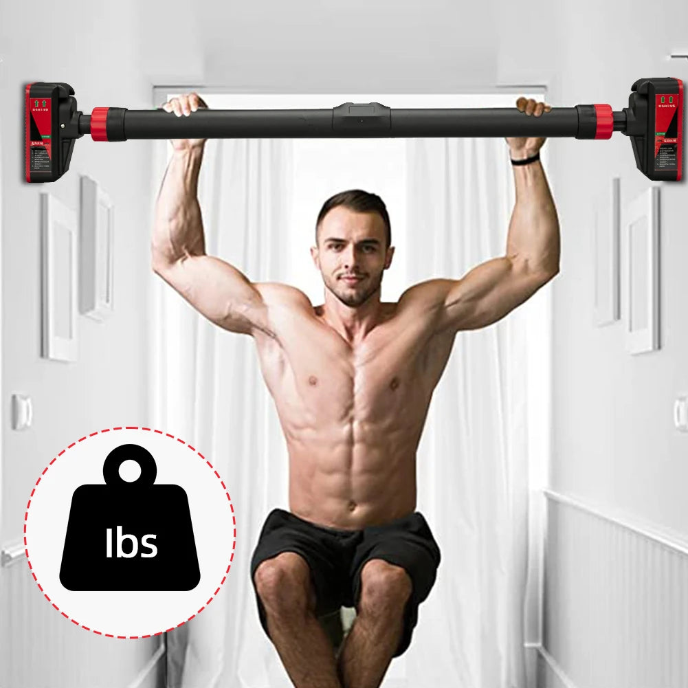 Twister.CK Doorway Pull-Up Bar With Level Gauge Solid Steel Construction
