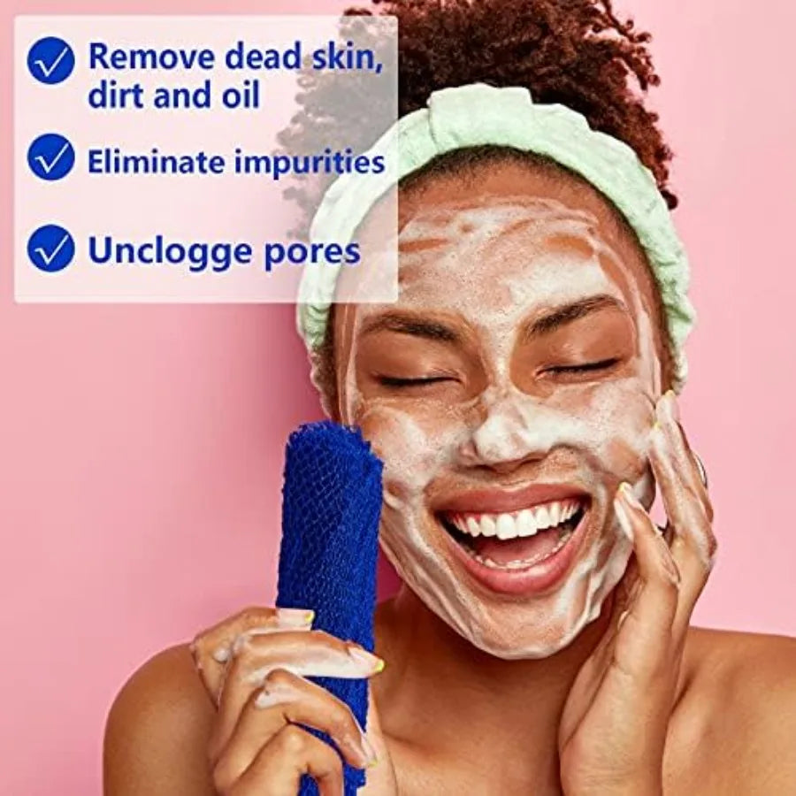 African Net Sponge Exfoliating Bath Scrubber For Shower