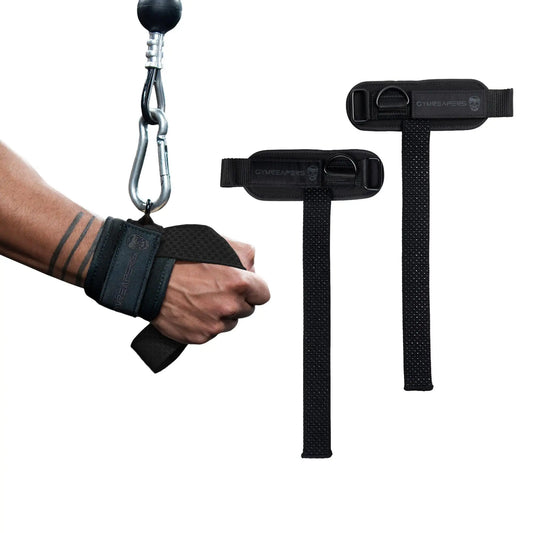 Heavy Duty Lifting Straps With Anti Slip Grip Wrist Support