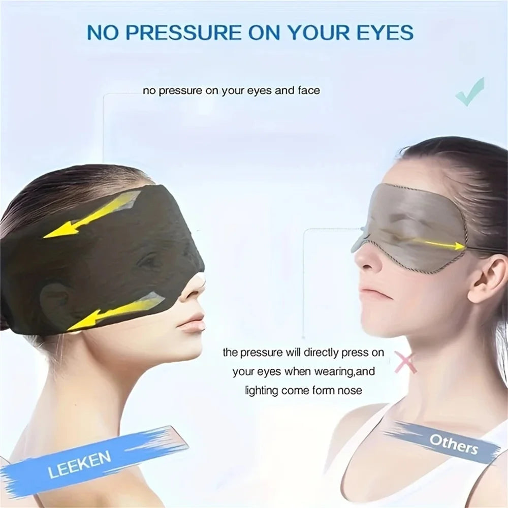 Breathable Sleeping Mask Eye Cover For Light Blocking And Comfort
