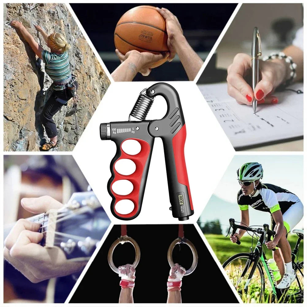 Adjustable Heavy Gripper Hand Exerciser for Wrist Strength