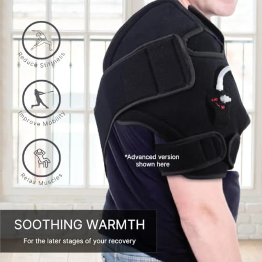 Shoulder Ice Pack Wrap for Pain Relief and Rotator Cuff
