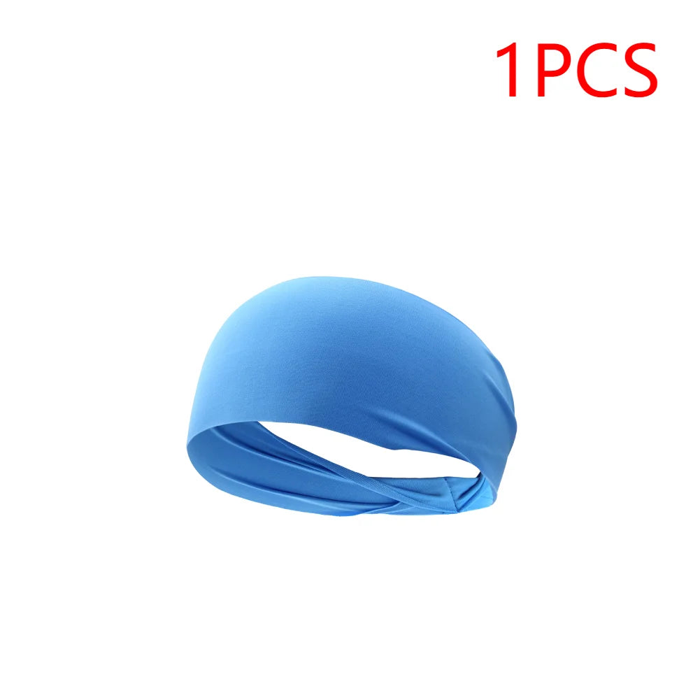 APWIKOGER Sports Headbands For Men Women Sweat Wicking Yoga Hairbands