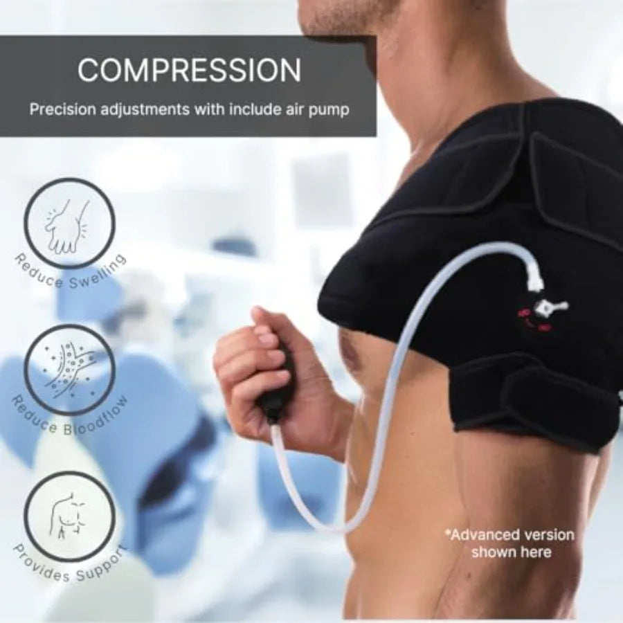 Shoulder Ice Pack Wrap for Pain Relief and Rotator Cuff