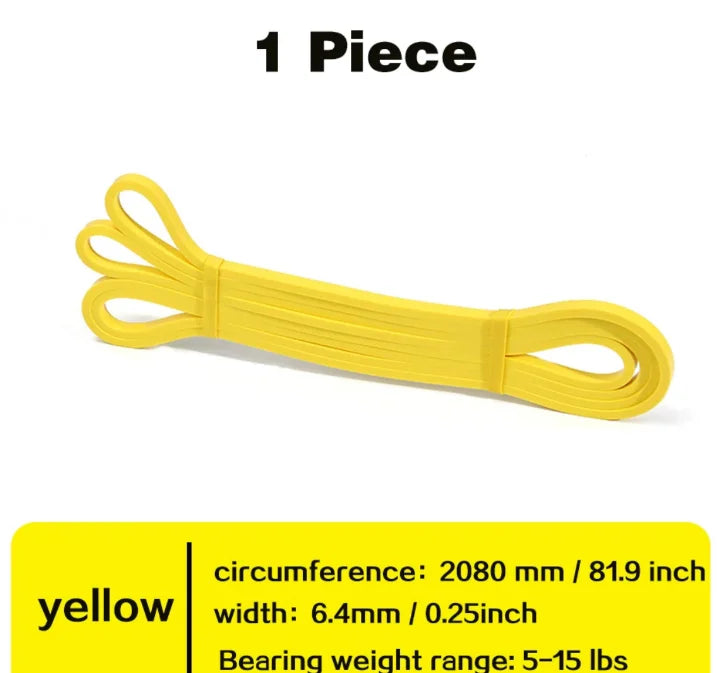 Resistance Bands Set With Five Loops For Gym Workout
