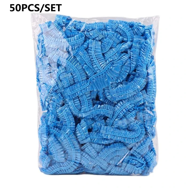 Disposable Shower Cap Hair Cover Waterproof Bath Spa Accessory